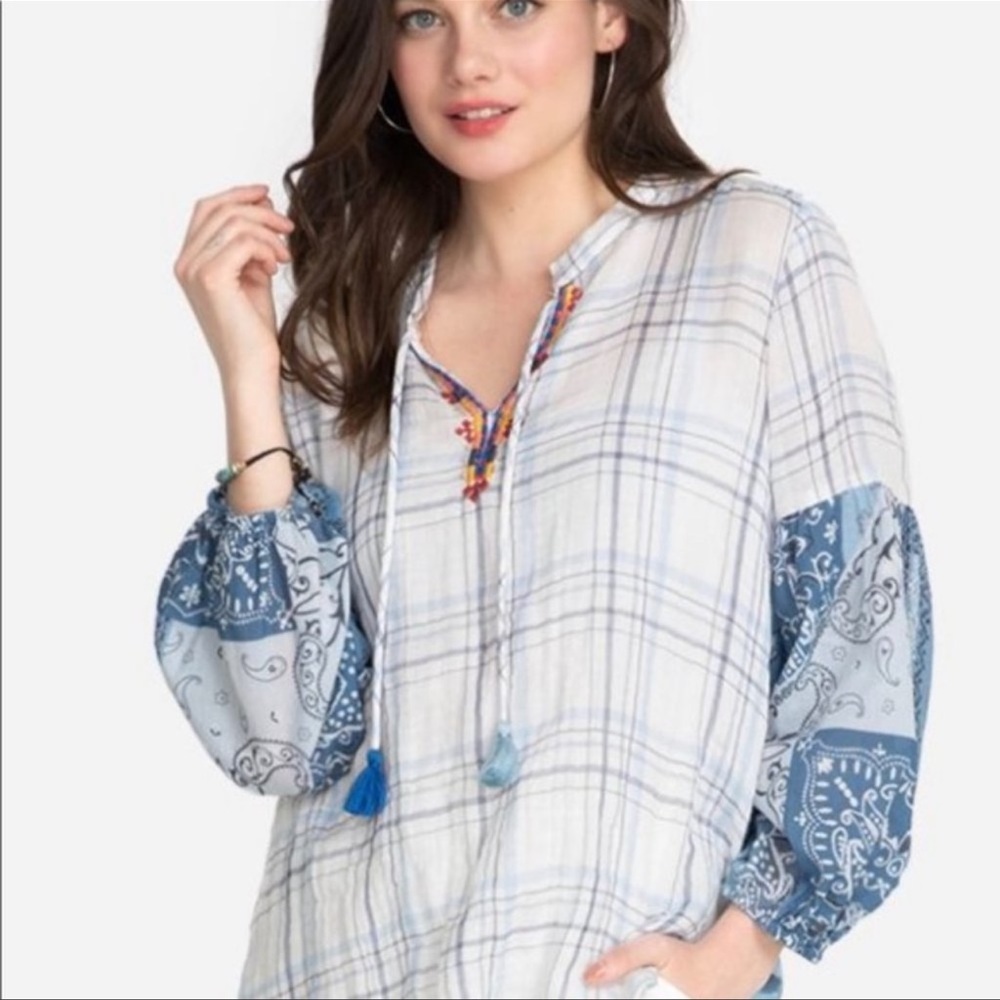 NWT Johnny Was Effortless Peasant Blouse - Picture 8 of 8